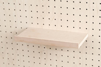 Etagère en bois de hêtre pour Pegboard - Tablette murale