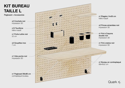 Office accessory kit - Size L