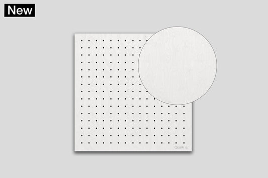 Pegboard Perforated Panel 48 x 48 cm Birch Plywood