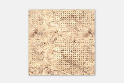 Panneau perforé Pegboard - Étagère murale modulaire en OSB - 96x96 cm - Quark