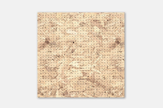 Panneau perforé Pegboard - Étagère murale modulaire en OSB - 96x96 cm - Quark