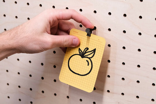 Pinces Cartes et Porte Photo en impression 3D pour Pegboard