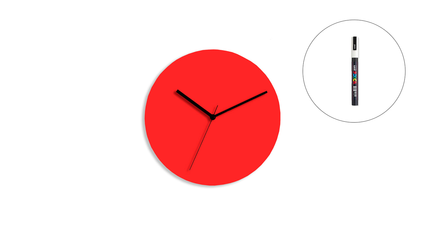 Sketch Clock® : L'horloge colorée créative et personnalisable à l'infini