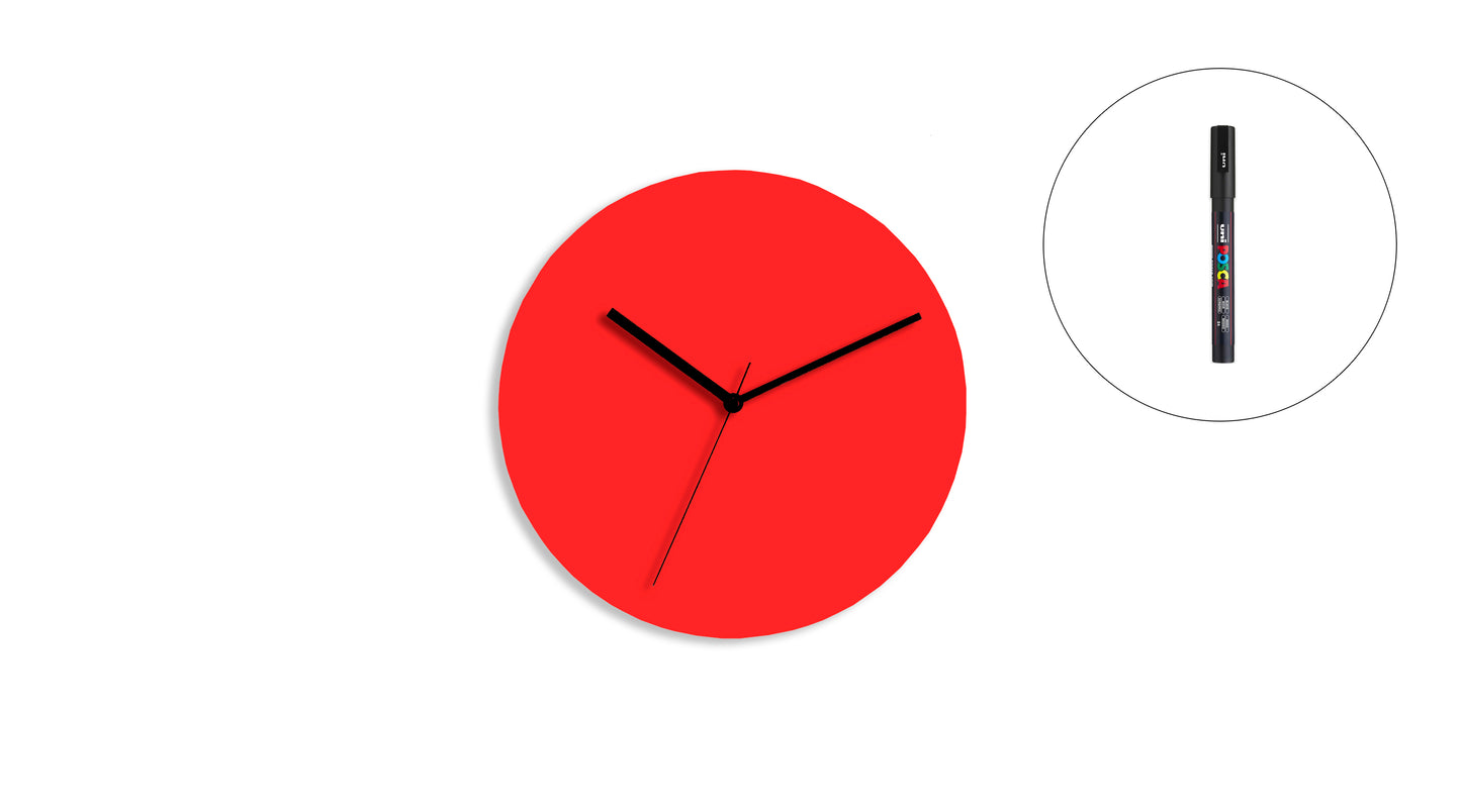 Sketch Clock® : L'horloge colorée créative et personnalisable à l'infini