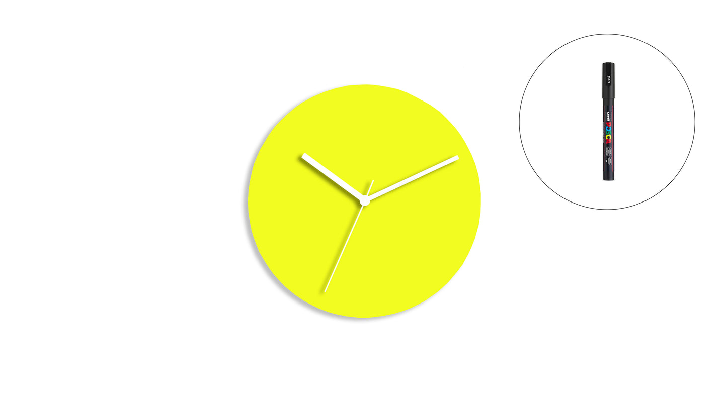 Sketch Clock® : L'horloge colorée créative et personnalisable à l'infini