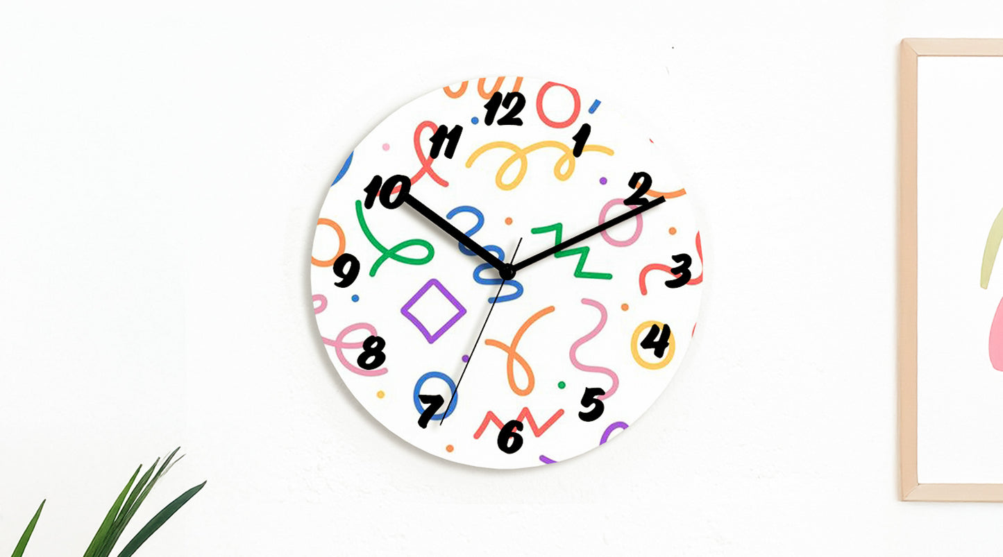 Sketch Clock® : L'horloge colorée créative et personnalisable à l'infini