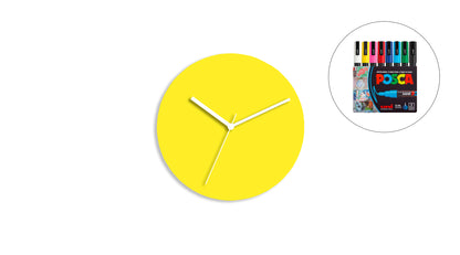 Sketch Clock®: The creative and infinitely customizable colorful clock