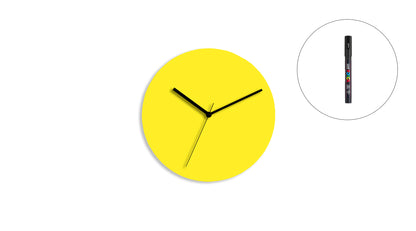 Sketch Clock®: The creative and infinitely customizable colorful clock