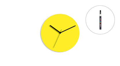 Sketch Clock®: The creative and infinitely customizable colorful clock