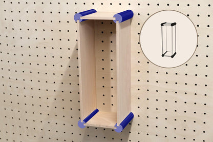 Etagere personnalisable de type Qapla XL : Casiers de rangement pour les grands objets - Quark