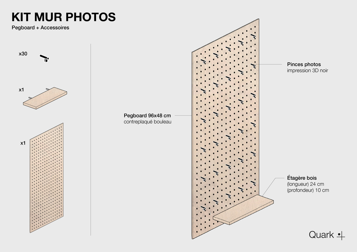 Pegboard Photowall