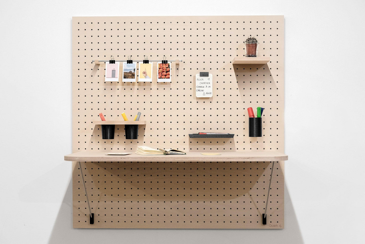 Bureau Modulaire pour Pegboard Quark - Quark