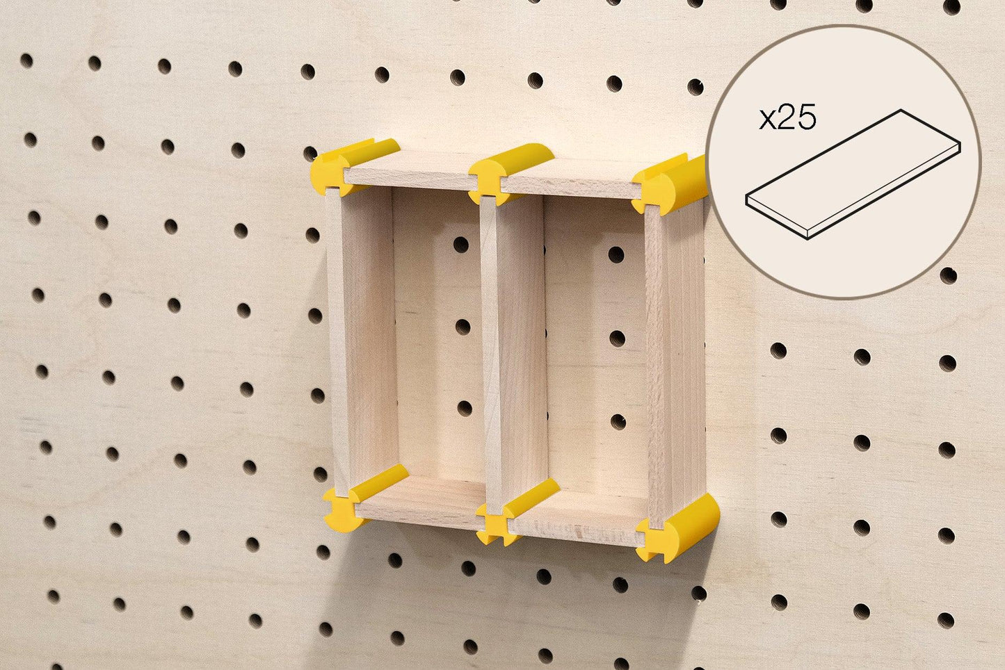 Kit de rangement maquillage pour Pegboard - Quark