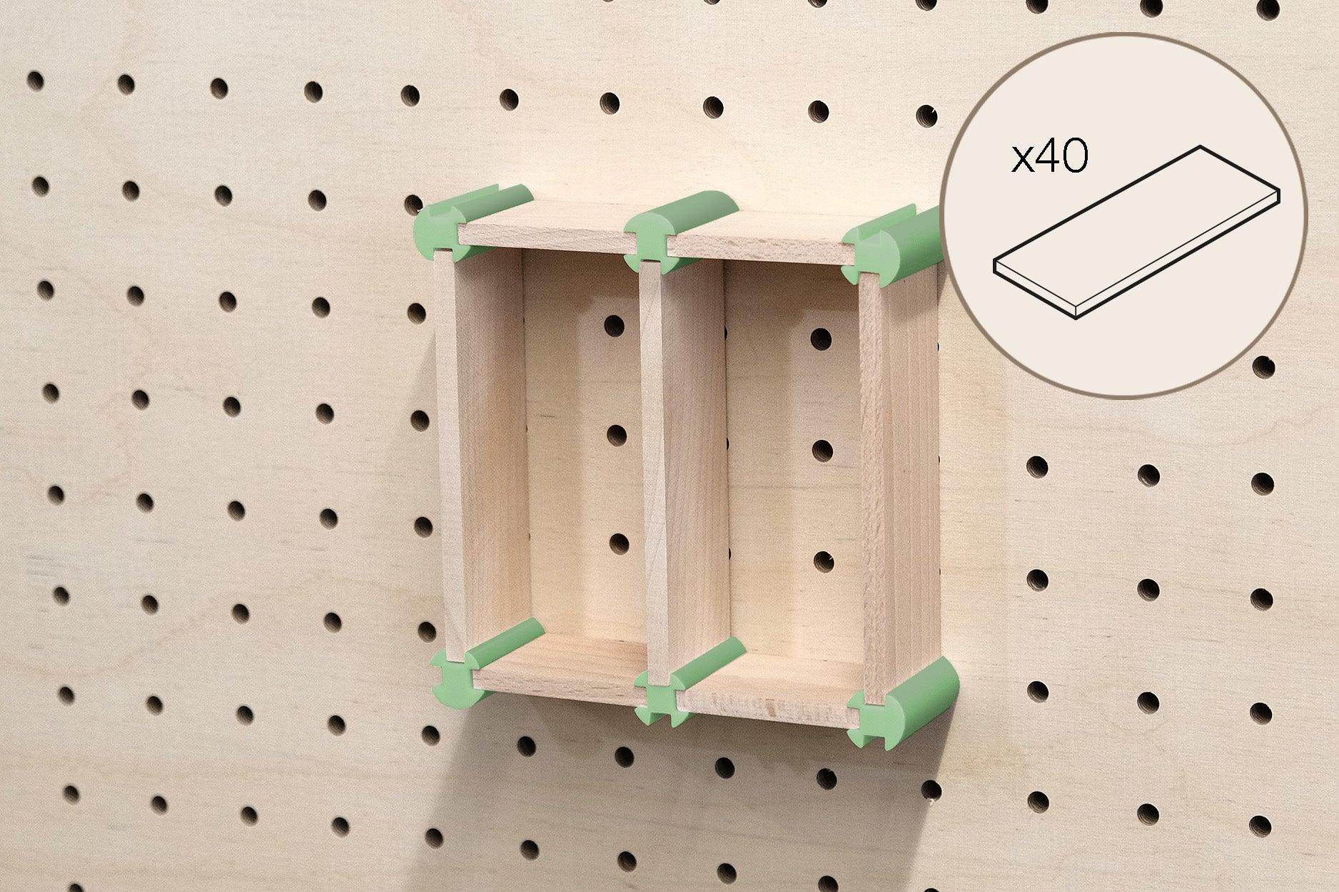 Kit de rangement maquillage pour Pegboard - Quark