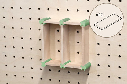 Kit de rangement maquillage pour Pegboard - Quark