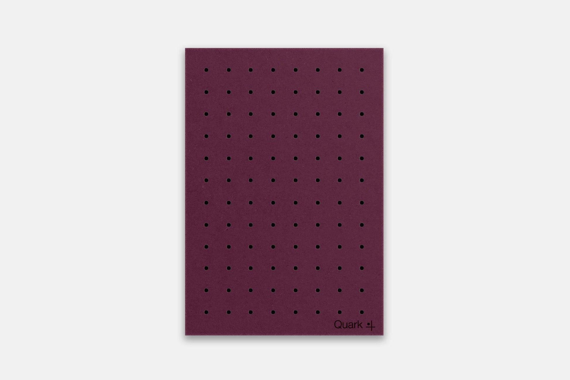 Le panneau perforé 27 x 39 cm - Valchromat Violet - Quark