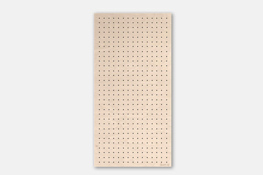 Panneau Perforé Pegboard 96 x 48 cm Contreplaqué Bouleau - Quark