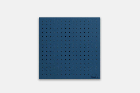 Panneau perforé Pegboard - Étagère murale modulaire en bois - 48 cm - Bleu - Quark