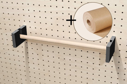 Porte rouleau kraft pour Pegboard - Quark