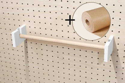 Porte rouleau kraft pour Pegboard - Quark