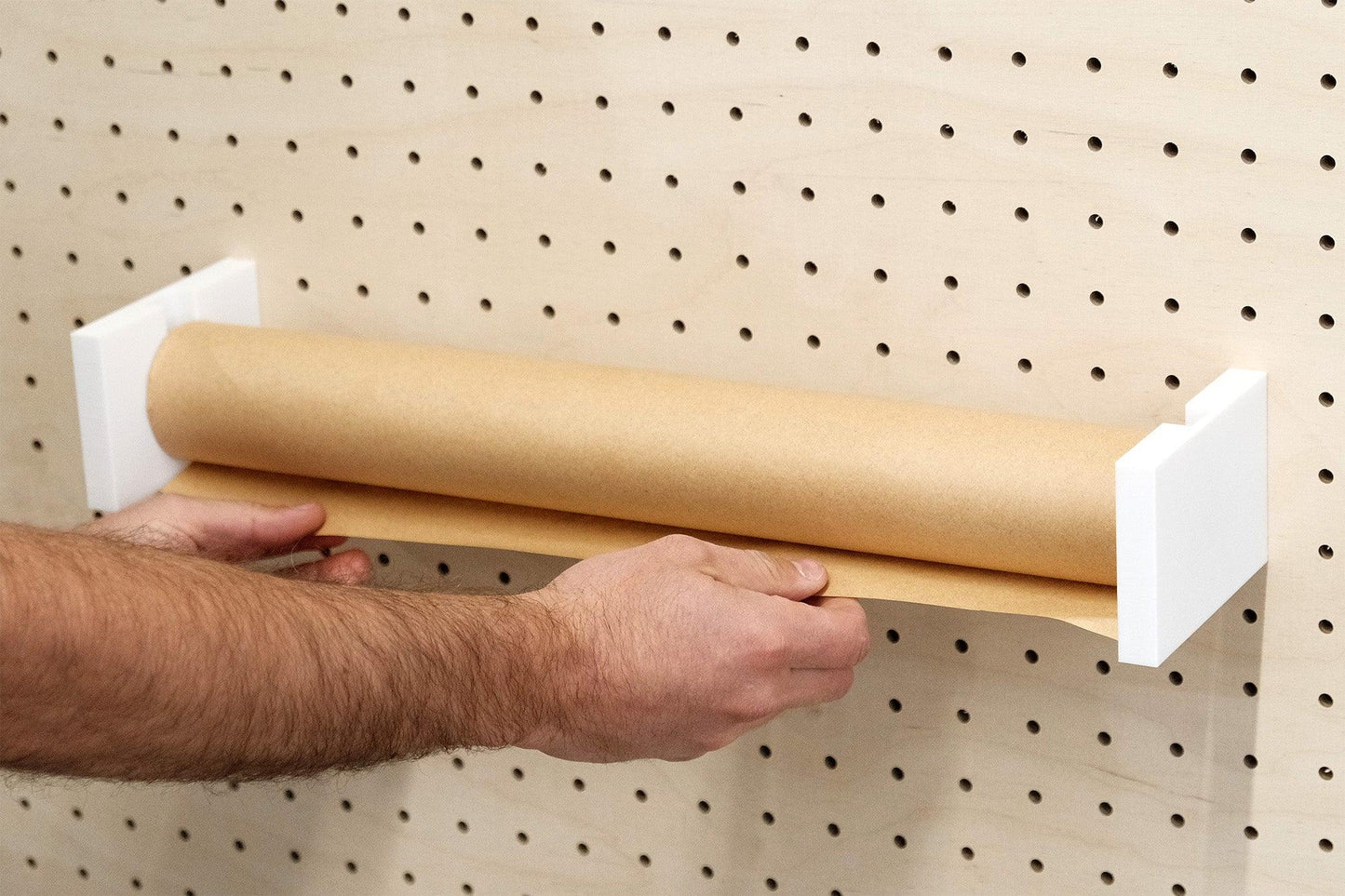 Porte rouleau kraft pour Pegboard - Quark