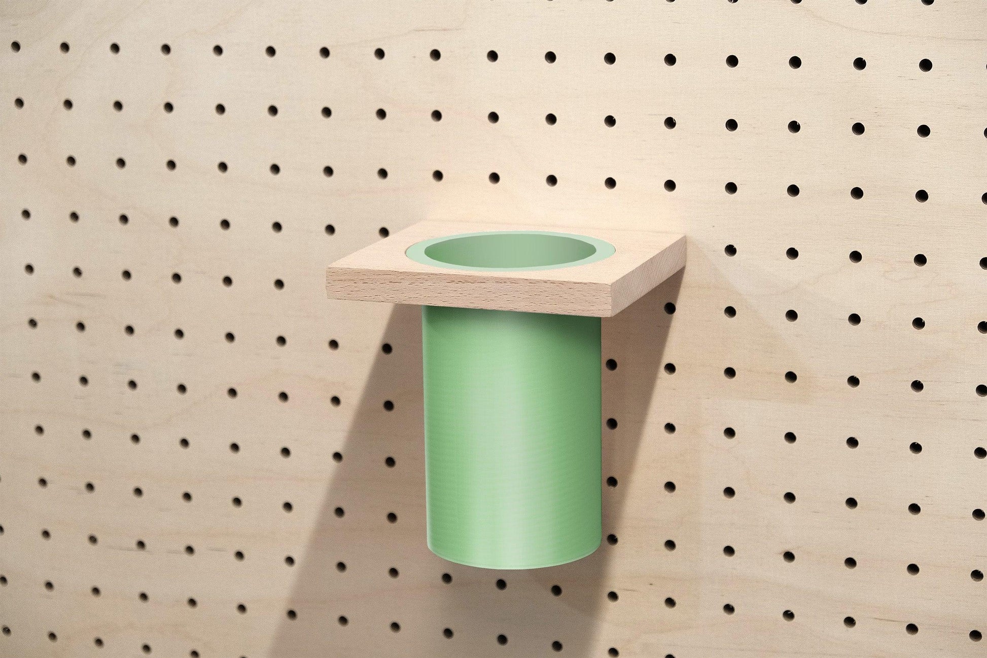 Pot à ustensiles pour Pegboard - Rangement créatif pour la cuisine - Quark