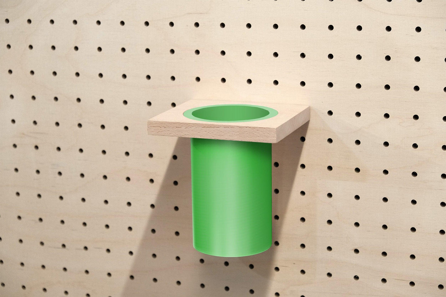 Pot à ustensiles pour Pegboard - Rangement créatif pour la cuisine - Quark