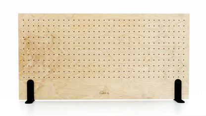 Pegboard desk organizer