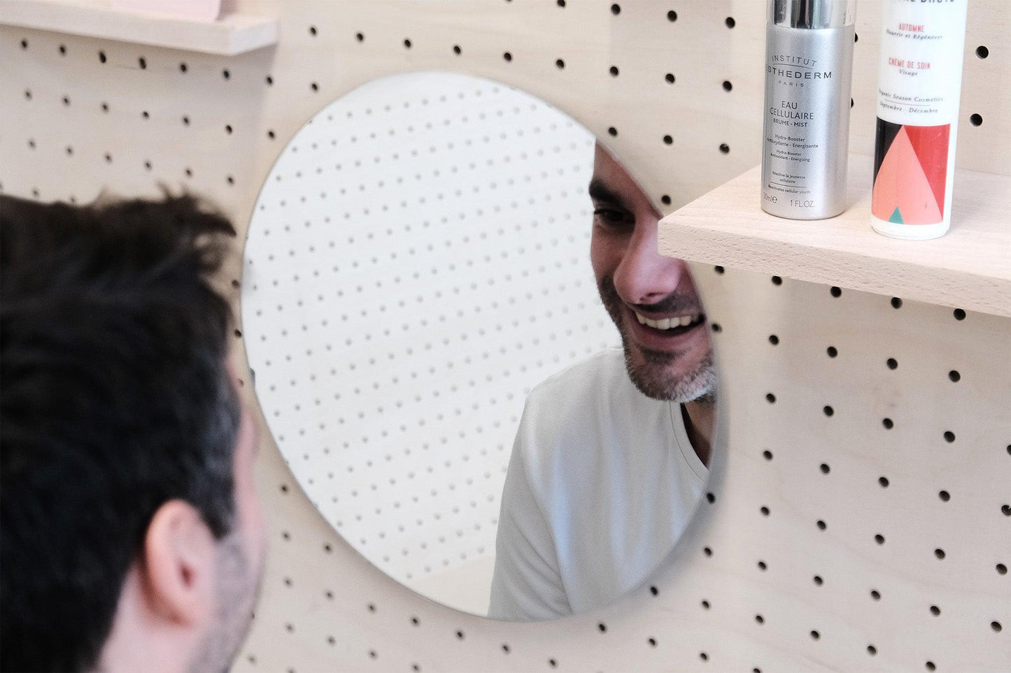 Miroir circulaire pour Pegboard - Quark