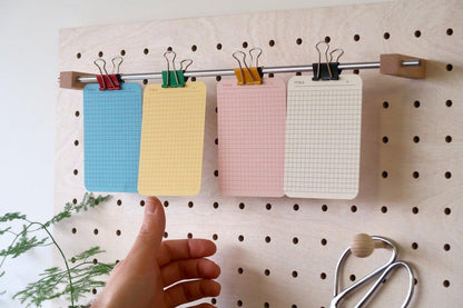 Panneau Perforé Pegboard 48 x 48 cm Contreplaqué Bouleau - Quark