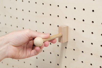 Patère - Porte Manteau Mural pour Pegboard - Quark