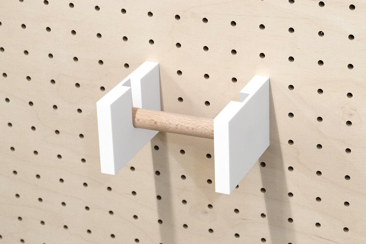 Porte rouleau papier toilette pour Pegboard - Quark