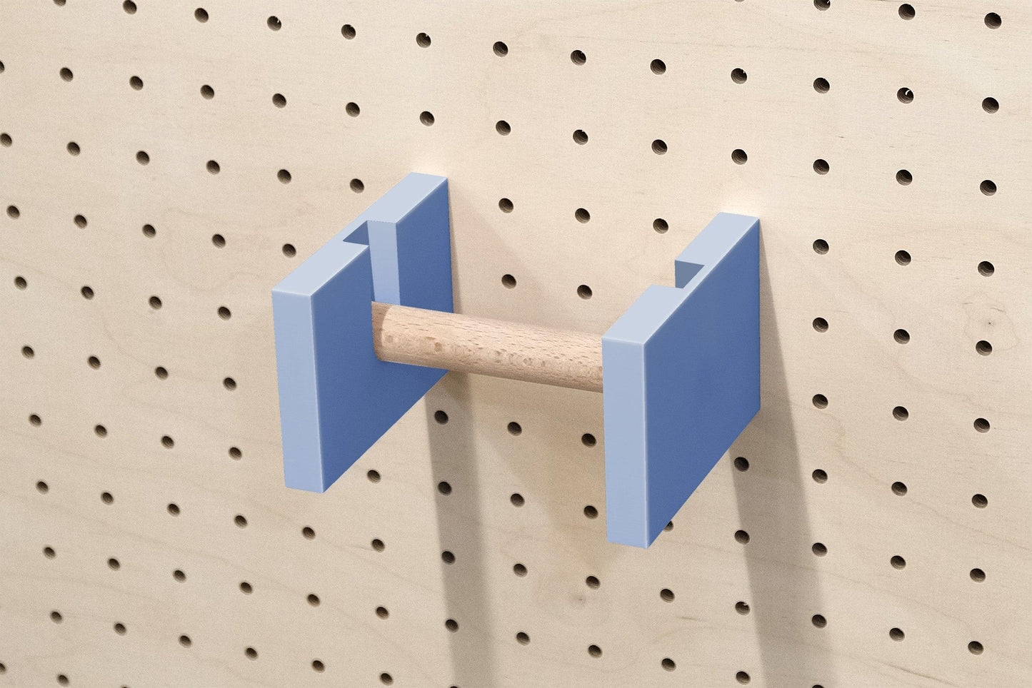 Porte rouleau papier toilette pour Pegboard - Quark