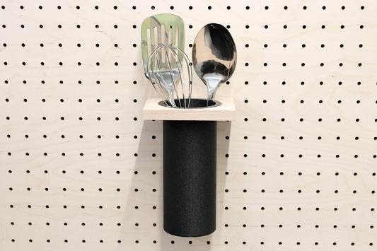 Pot à ustensiles pour Pegboard - Rangement créatif pour la cuisine - Quark