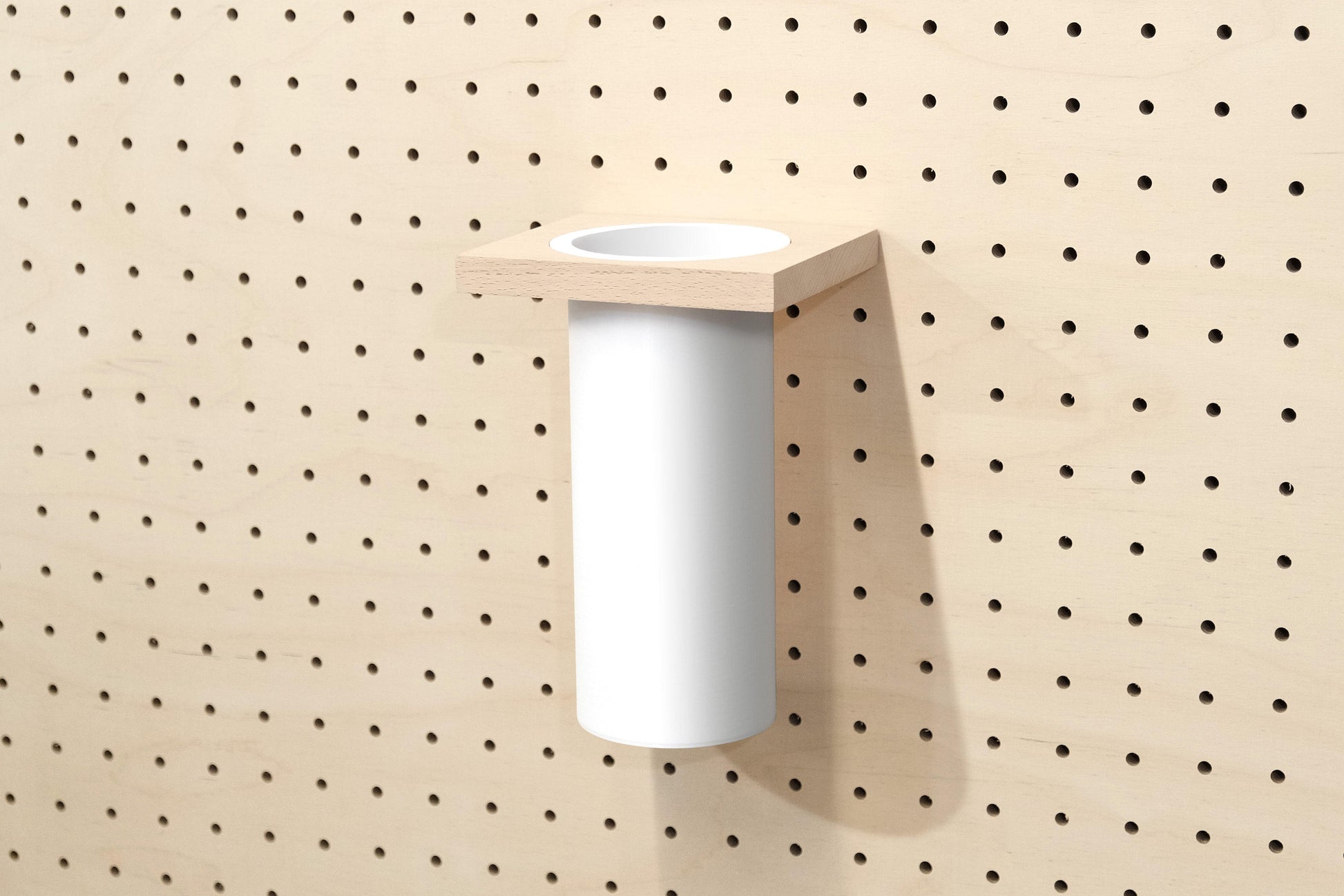 Pot à ustensiles pour Pegboard - Rangement créatif pour la cuisine - Quark