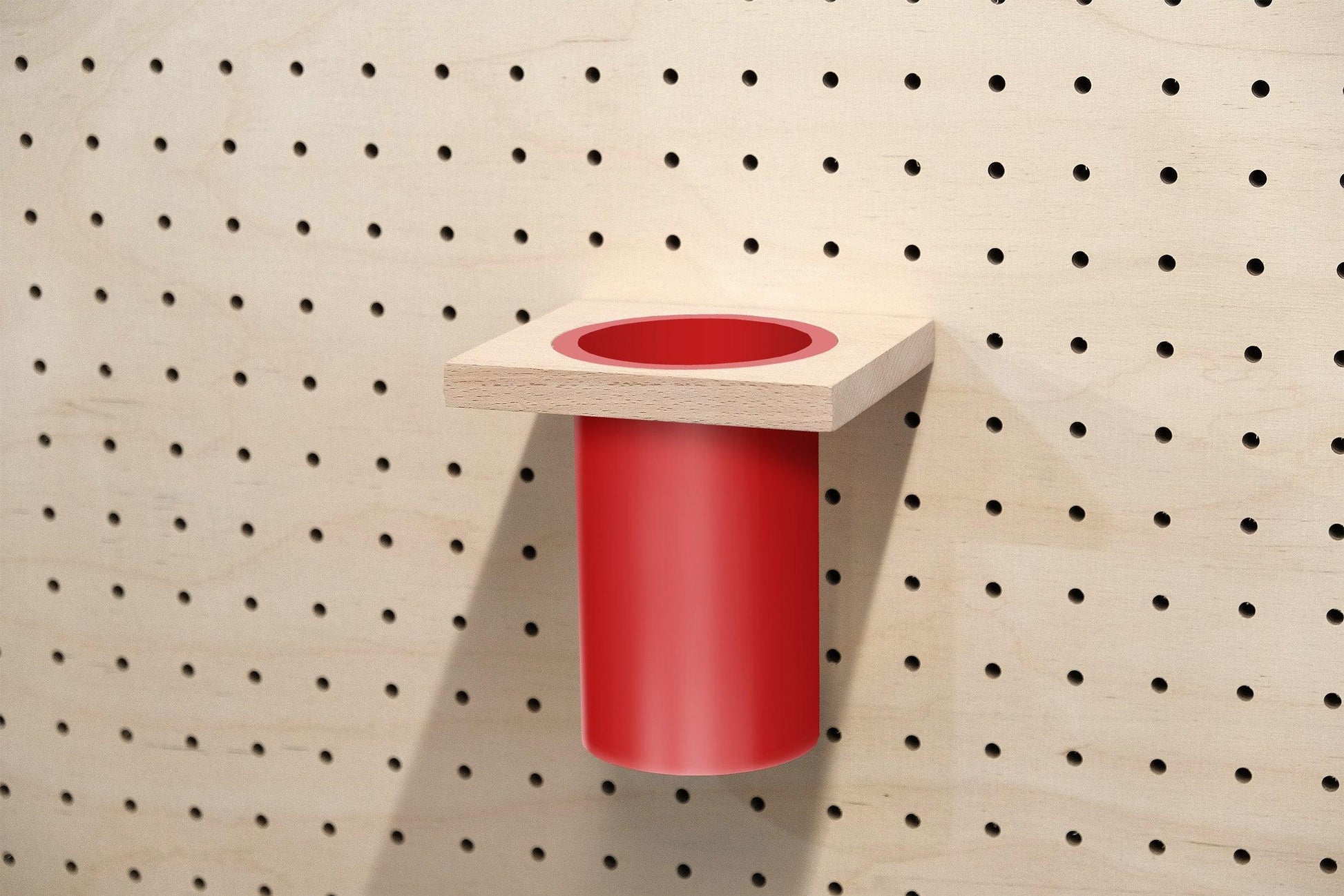 Pot à ustensiles pour Pegboard - Rangement créatif pour la cuisine - Quark