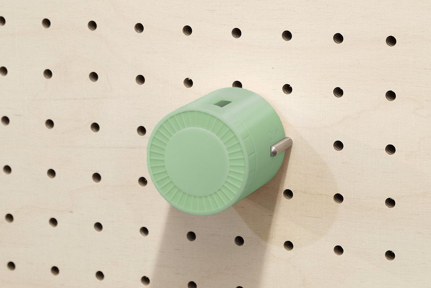 Roule-câble téléphone - Enrouleur de câble pour Pegboard - Quark